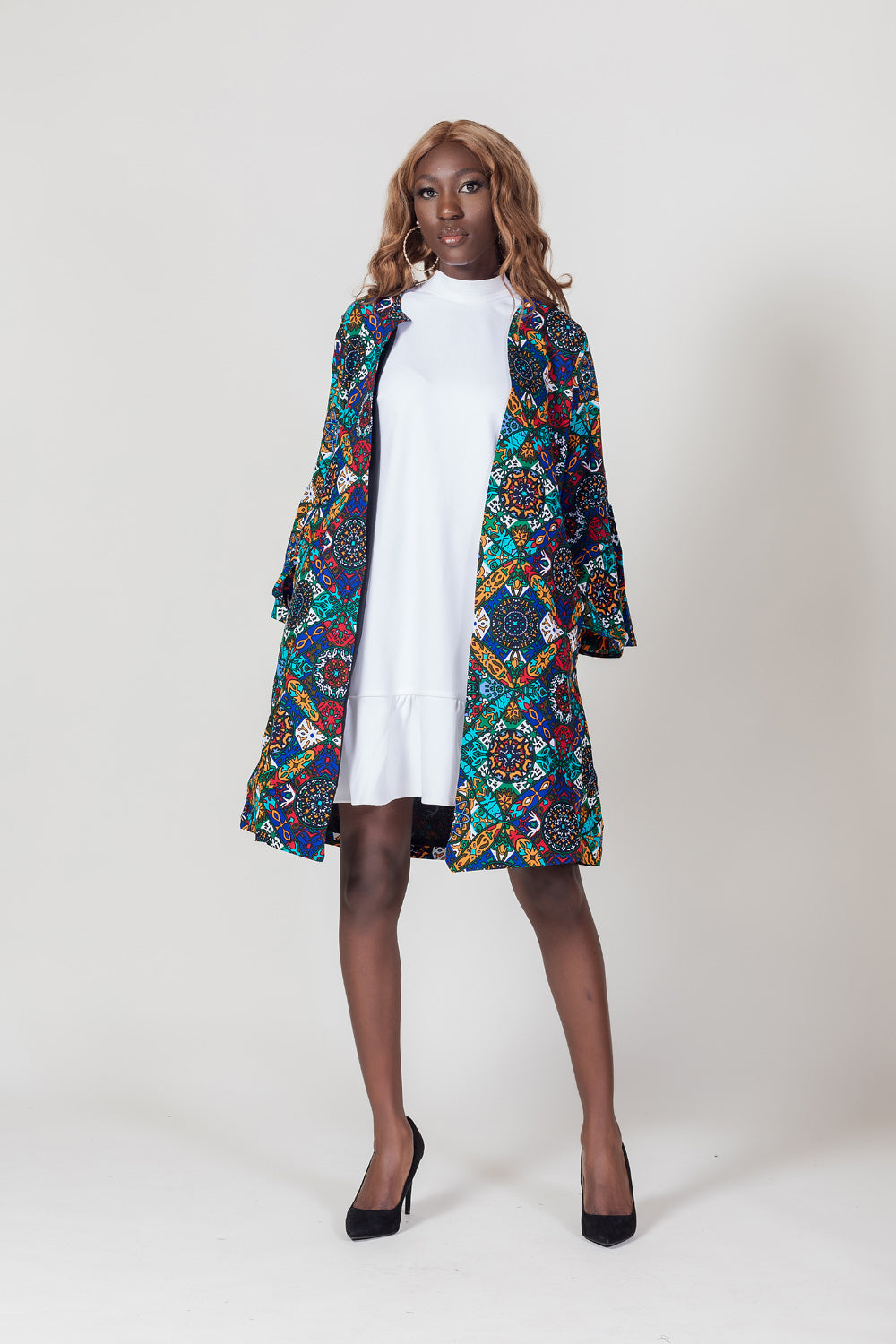 Gina Print Kimono Jacket